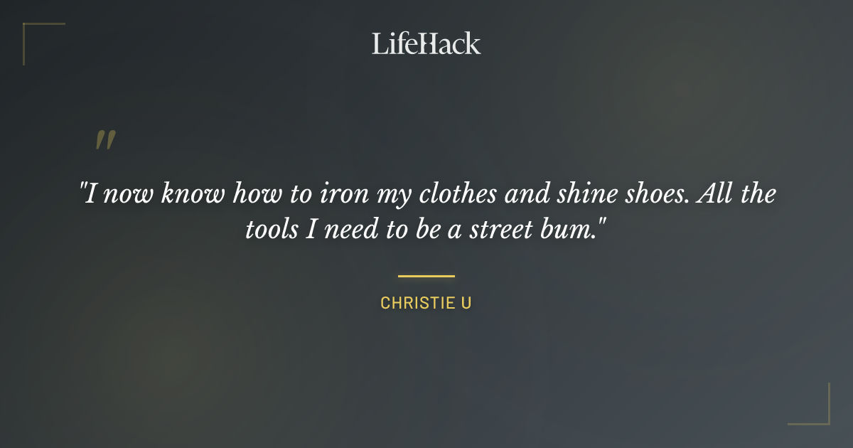Quote by Christie U