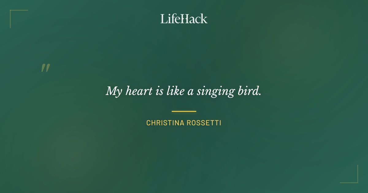Quote by Christina Rossetti