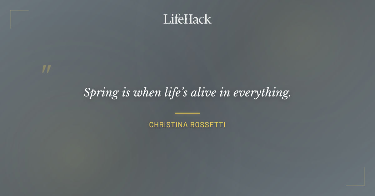 Quote by Christina Rossetti