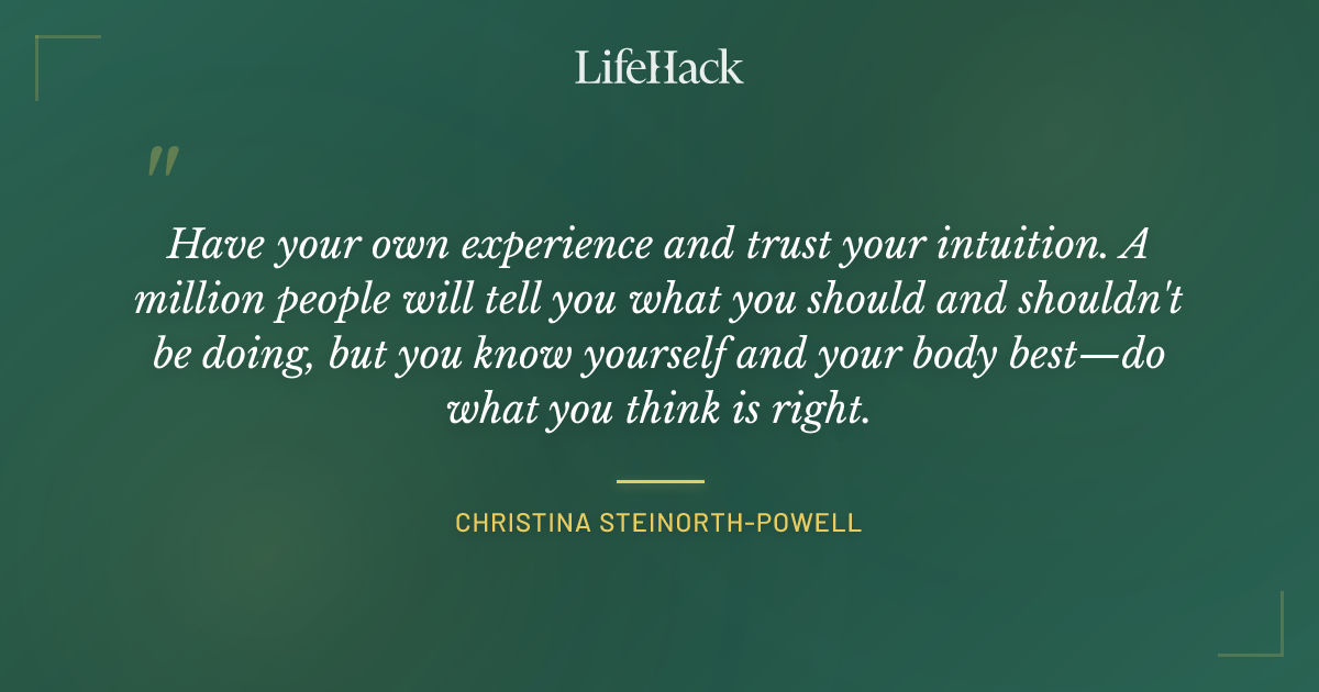 Quote by Christina Steinorth-Powell
