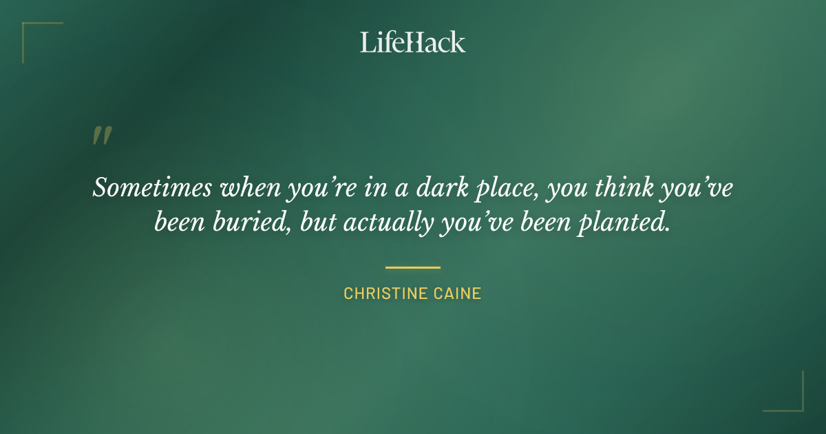 Quote by Christine Caine