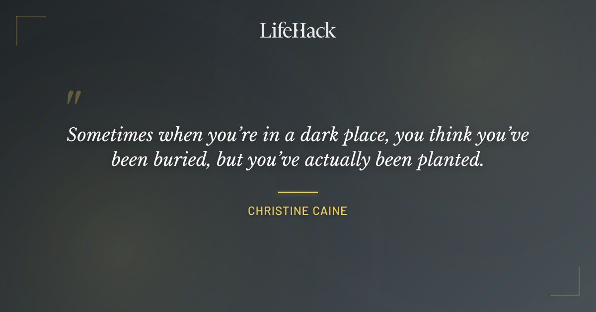 Quote by Christine Caine