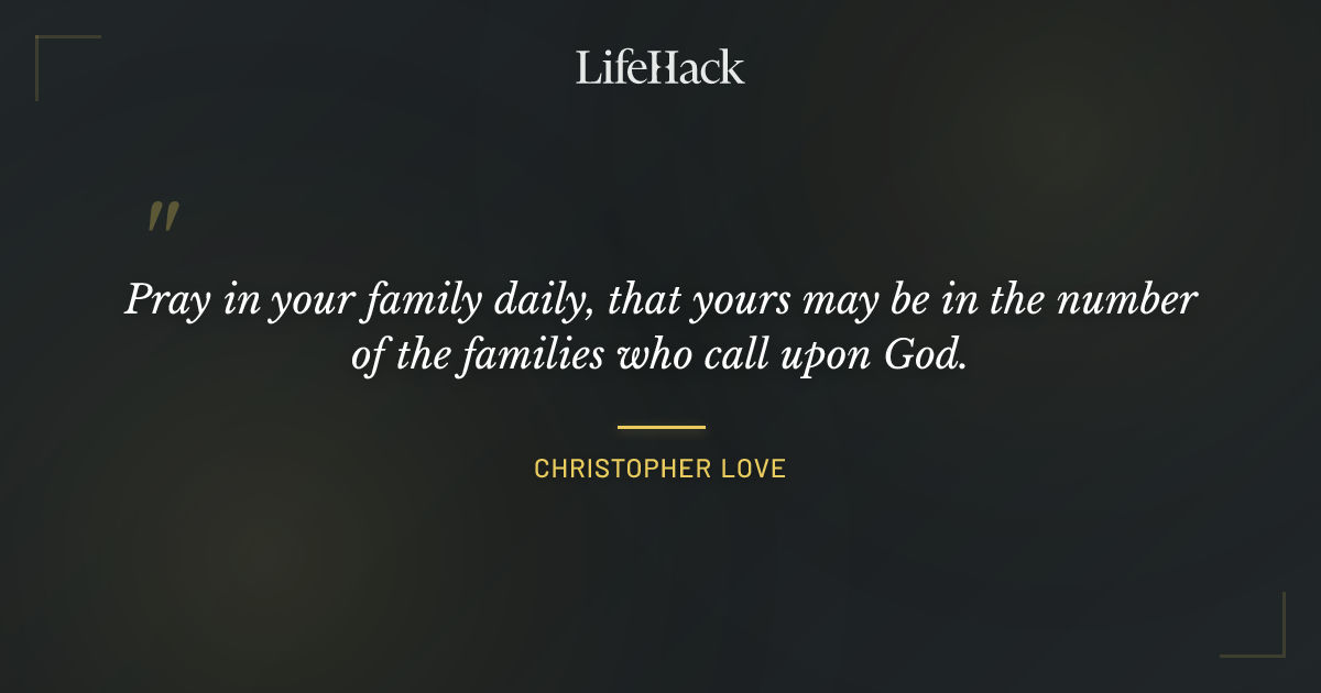 Quote by Christopher Love