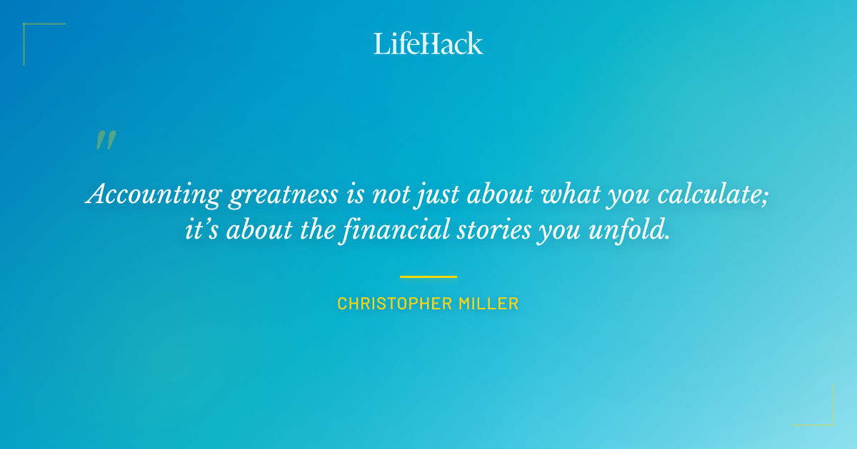 Quote by Christopher Miller