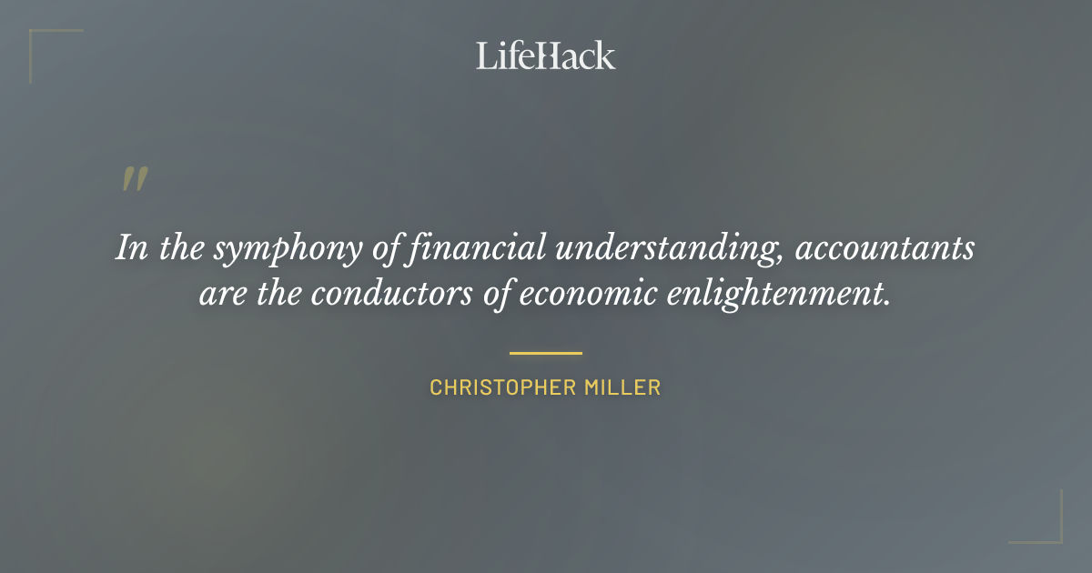 Quote by Christopher Miller