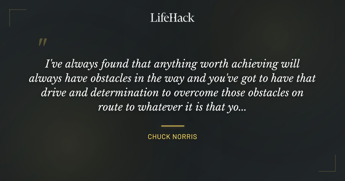 Quote by Chuck Norris