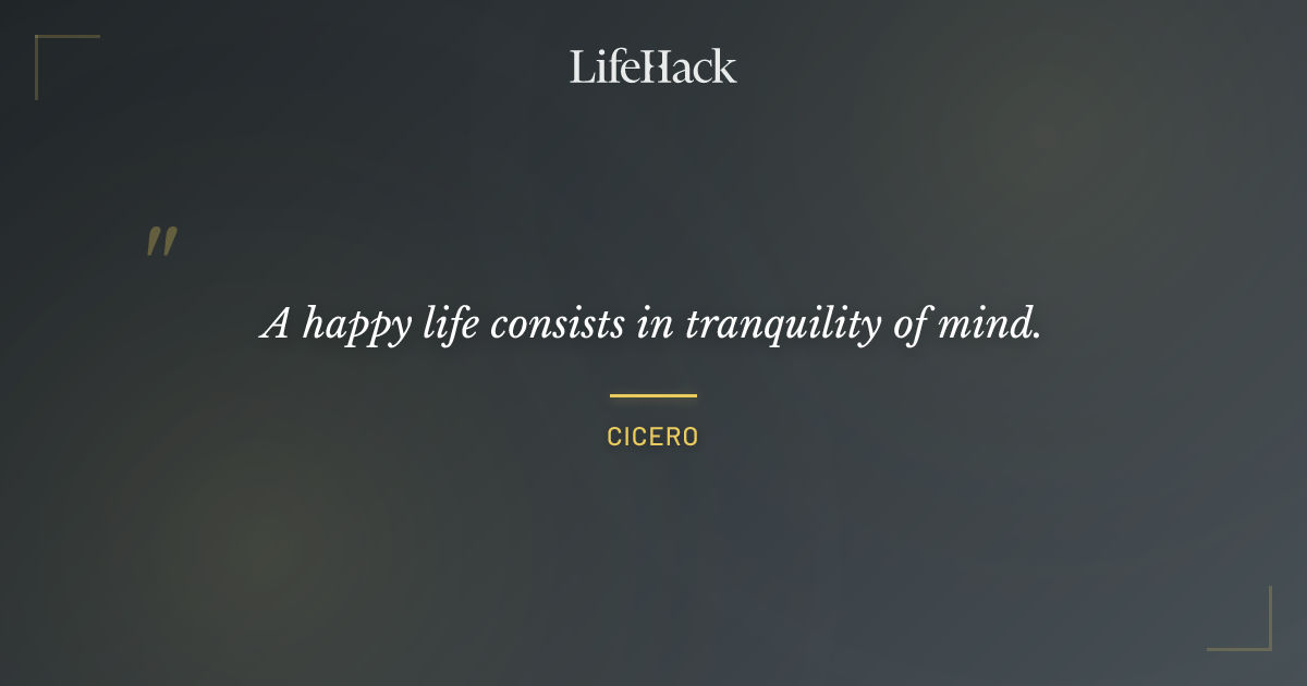 Quote by Cicero