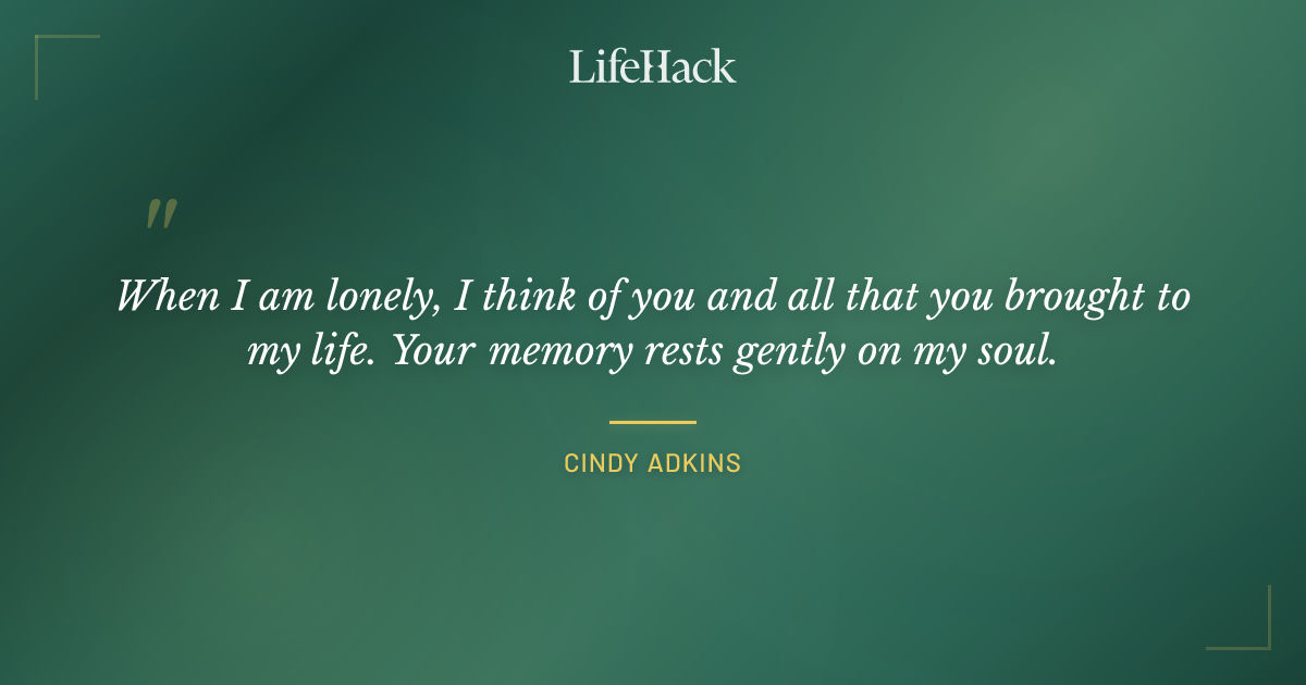 Quote by Cindy Adkins
