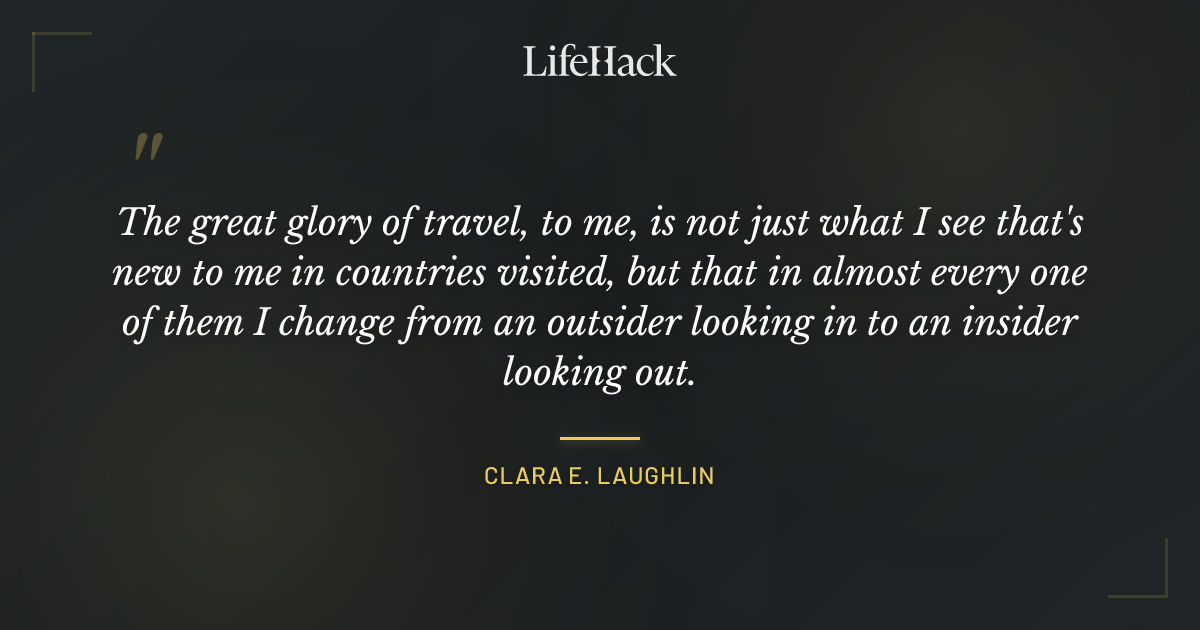 Quote by Clara E. Laughlin