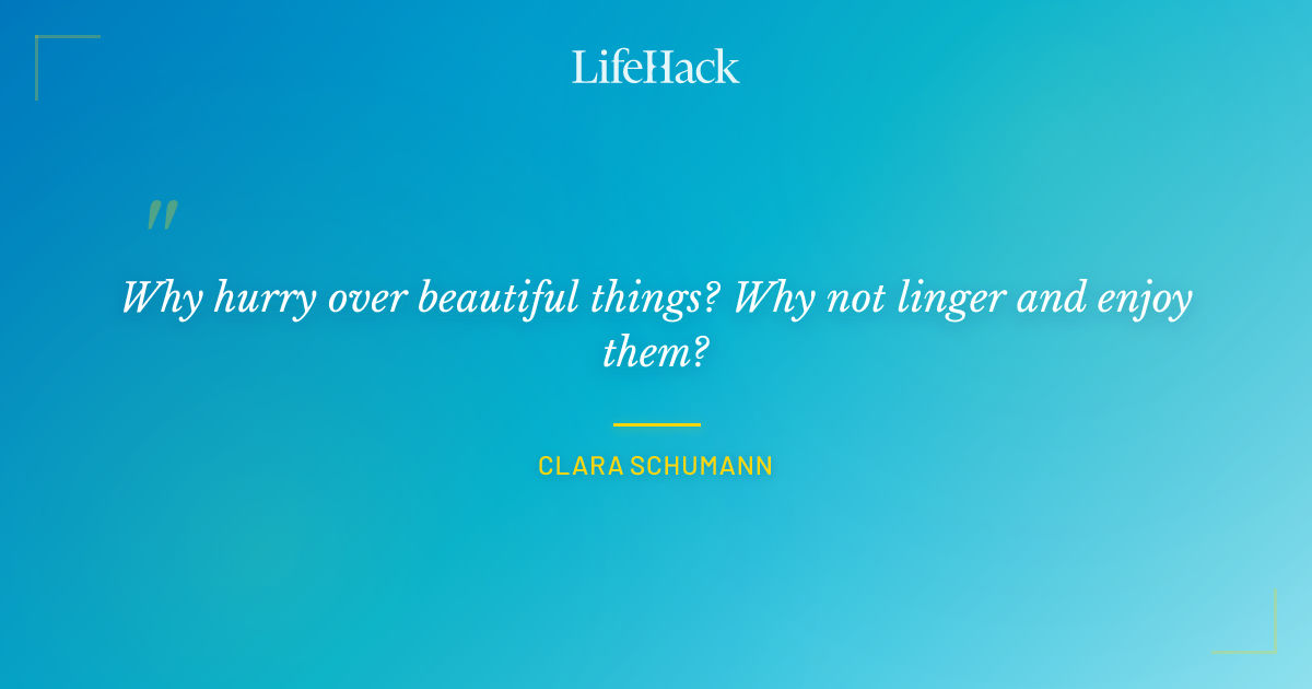 Quote by Clara Schumann