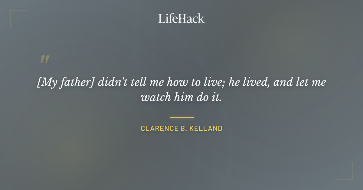 Quote by Clarence B. Kelland