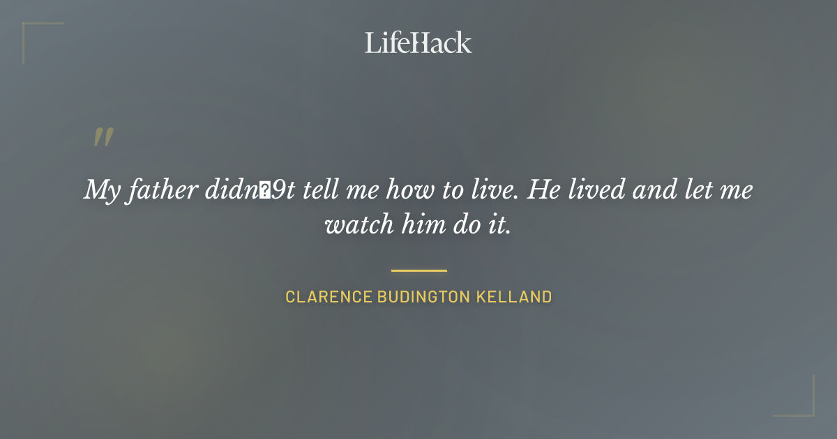 Quote by Clarence Budington Kelland