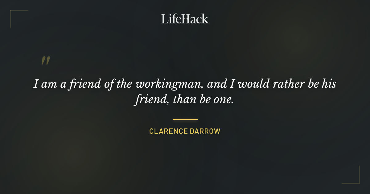 Quote by Clarence Darrow