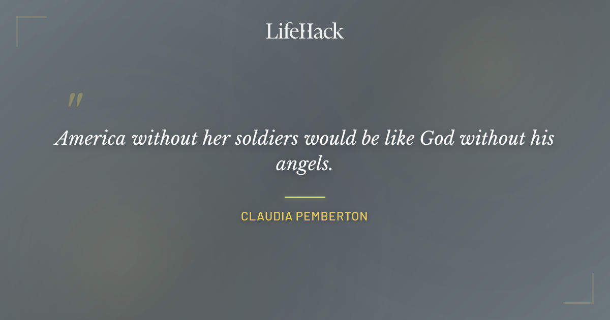 Quote by Claudia Pemberton
