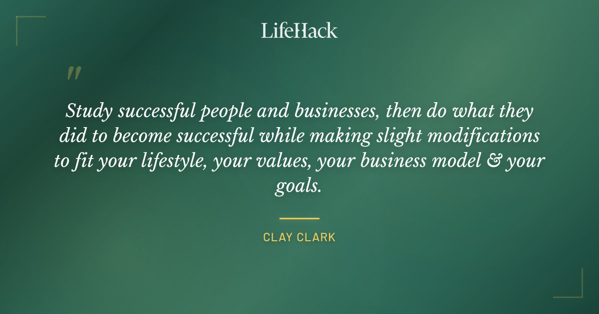 Quote by Clay Clark