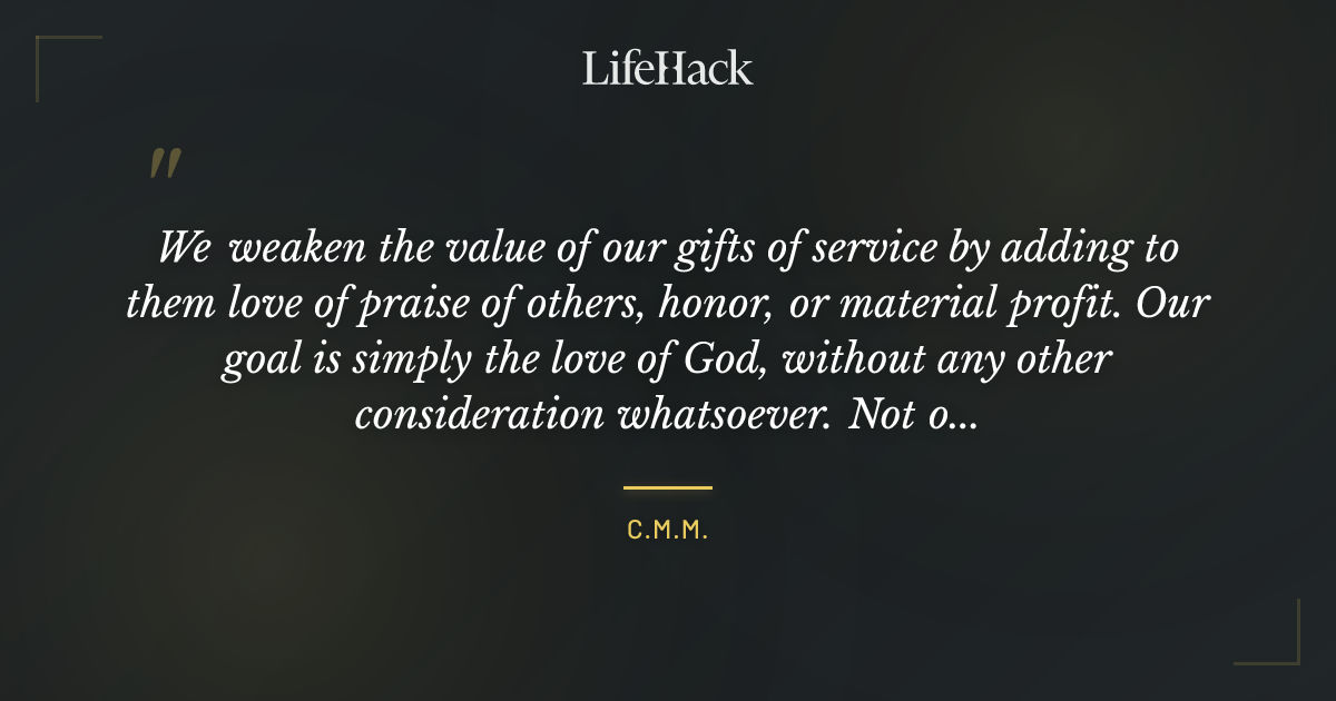 Quote by C.M.M.