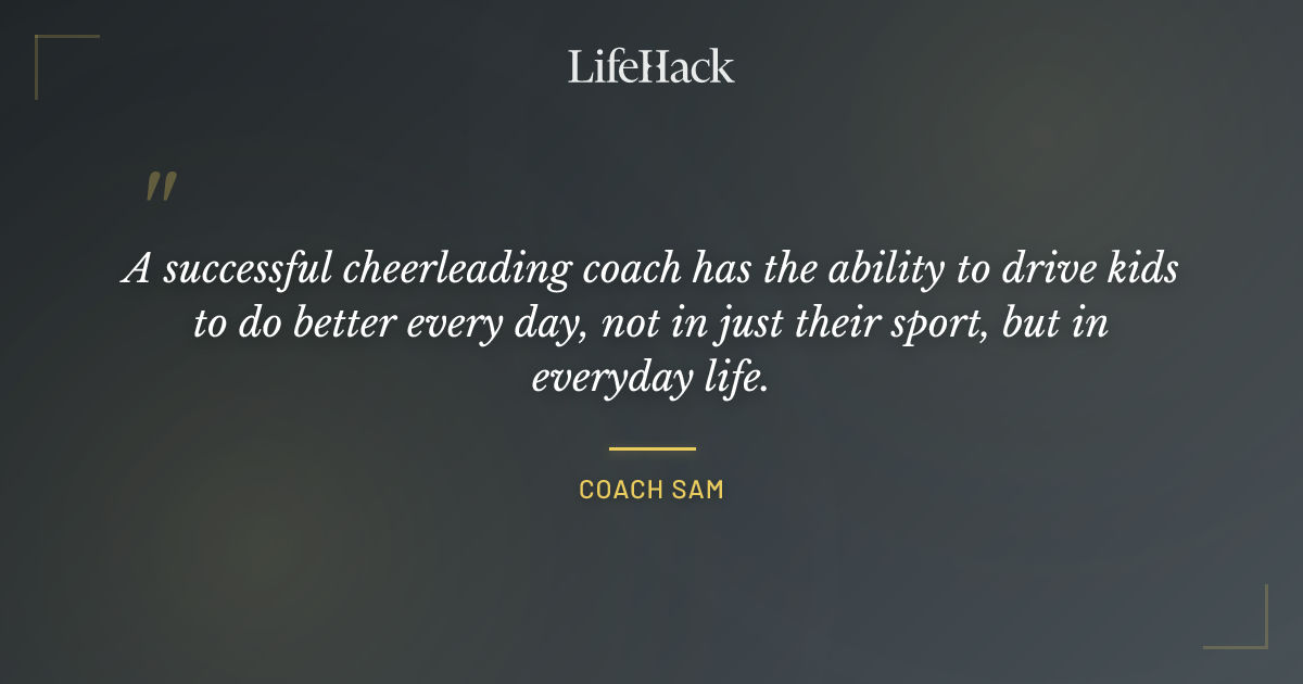 Quote by Coach Sam
