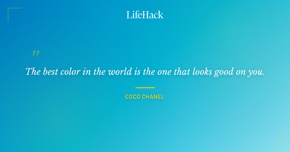 Quote by Coco Chanel