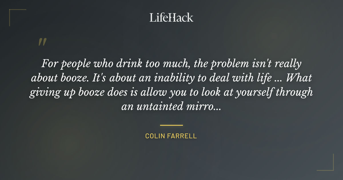 Quote by Colin Farrell