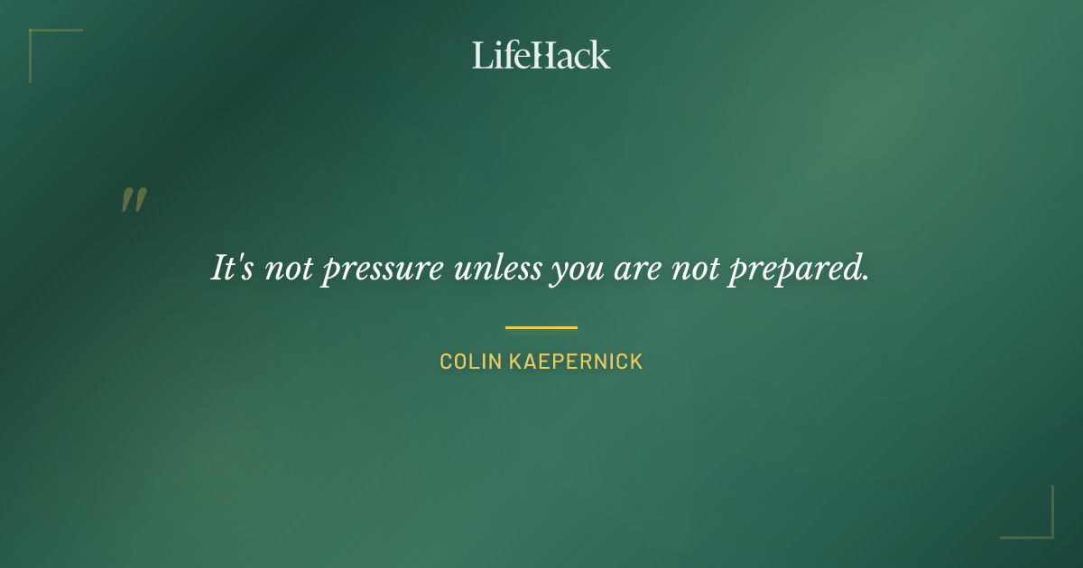 Quote by Colin Kaepernick