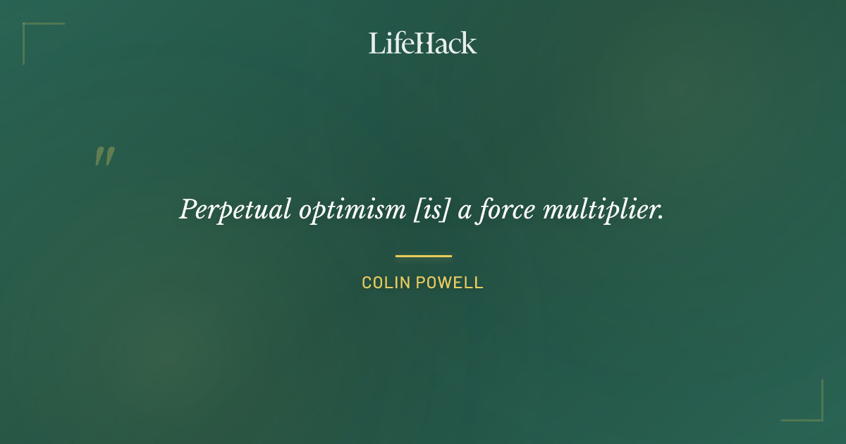 Quote by Colin Powell