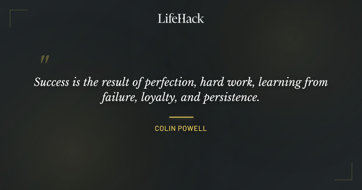 Quote by Colin Powell