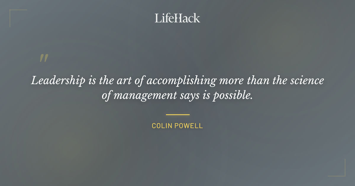 Quote by Colin Powell