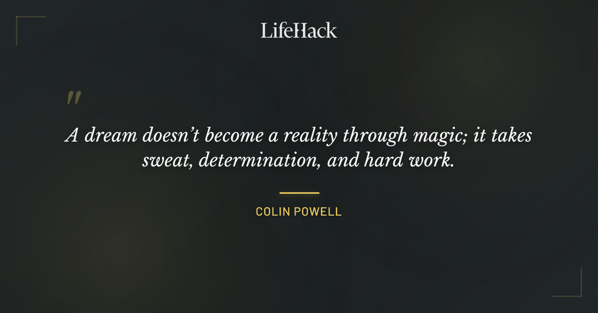 Quote by Colin Powell
