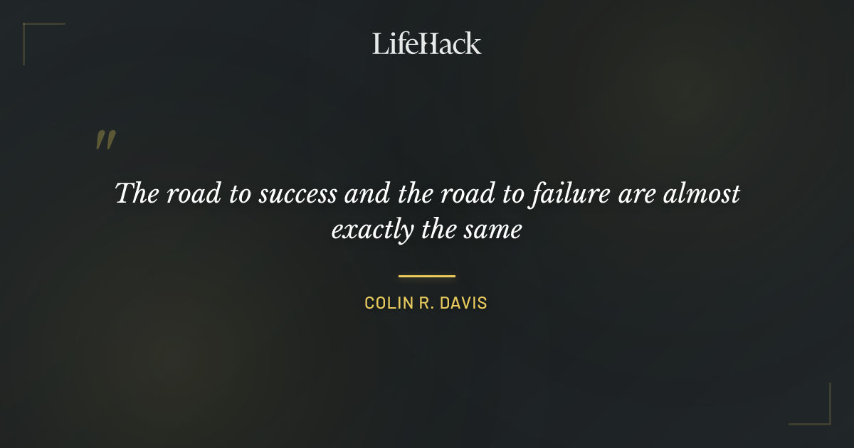Quote by Colin R. Davis
