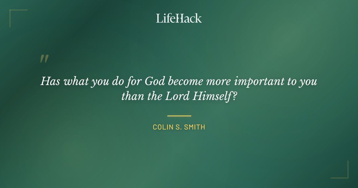 Quote by Colin S. Smith