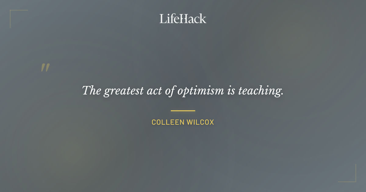 Quote by Colleen Wilcox
