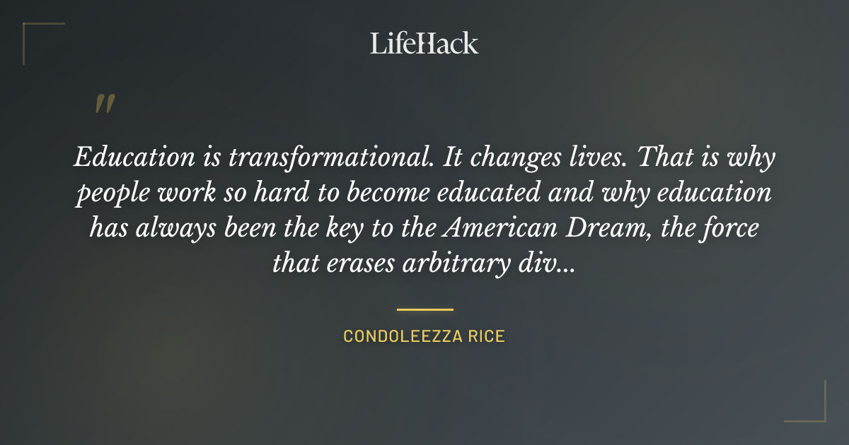 Quote by Condoleezza Rice