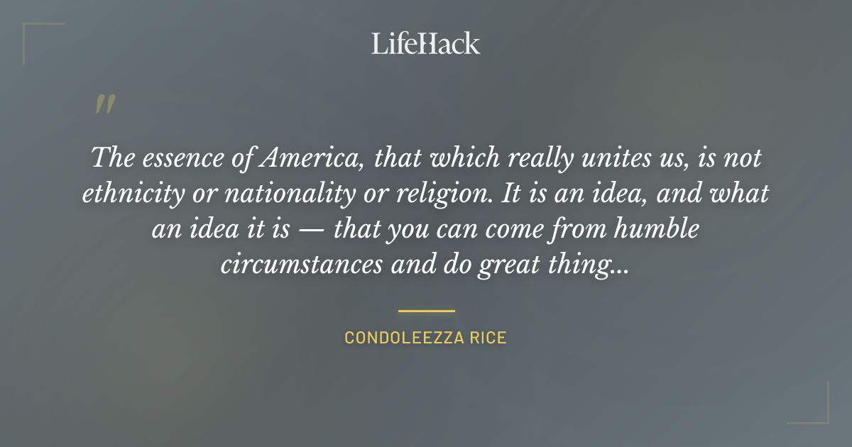 Quote by Condoleezza Rice