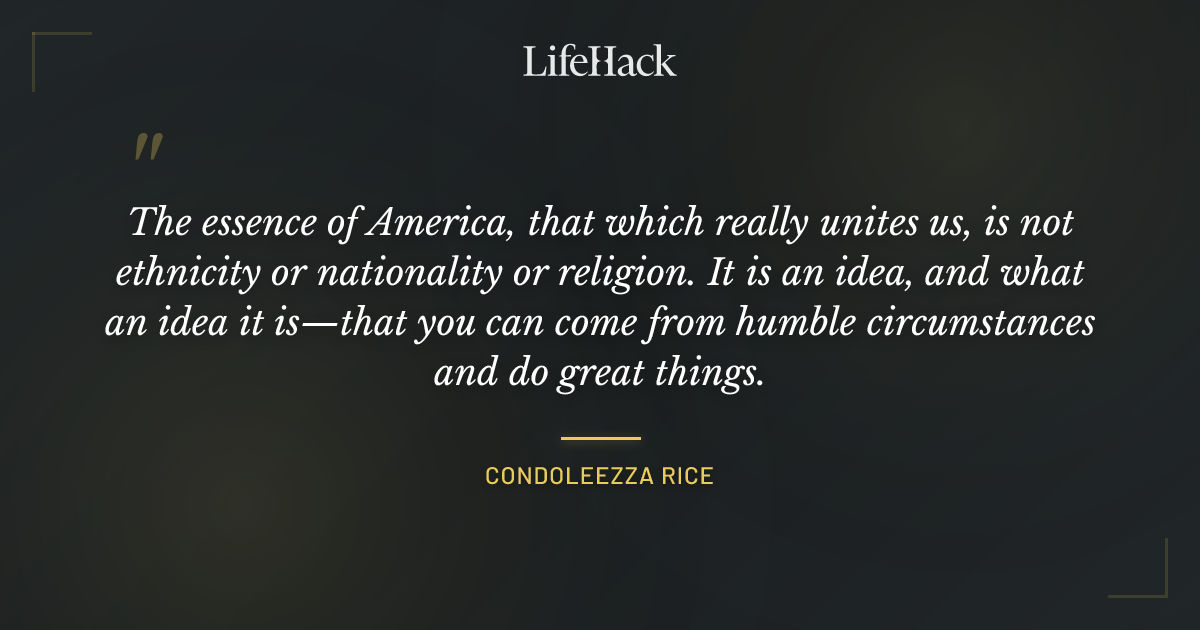 Quote by Condoleezza Rice