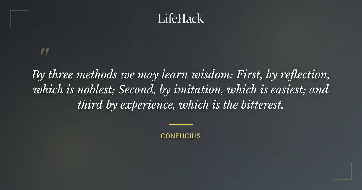 Quote by Confucius