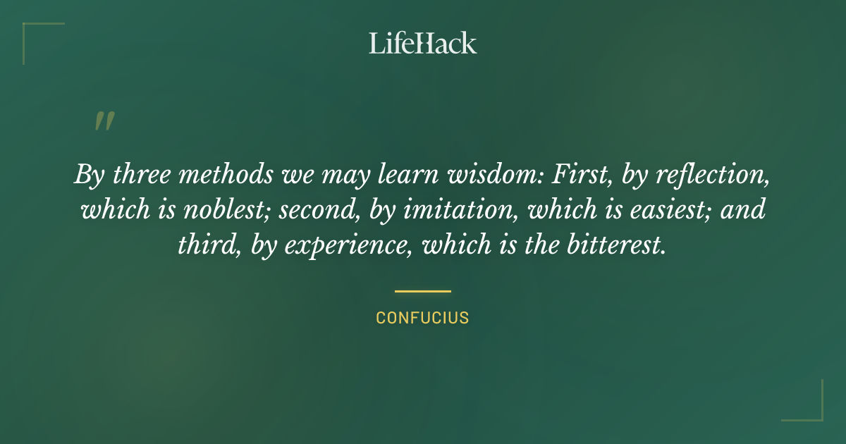 Quote by Confucius