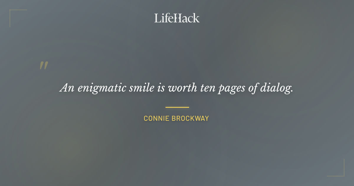 Quote by Connie Brockway
