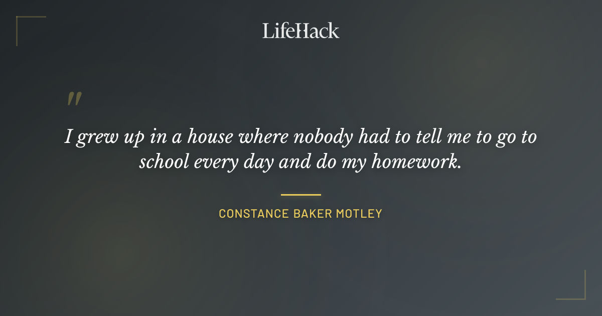 Quote by Constance Baker Motley