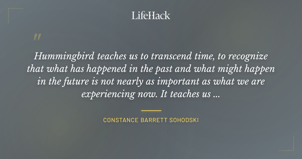 Quote by Constance Barrett Sohodski
