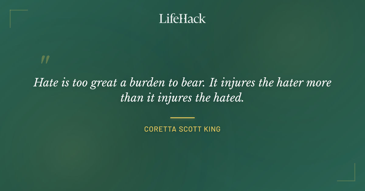 Quote by Coretta Scott King
