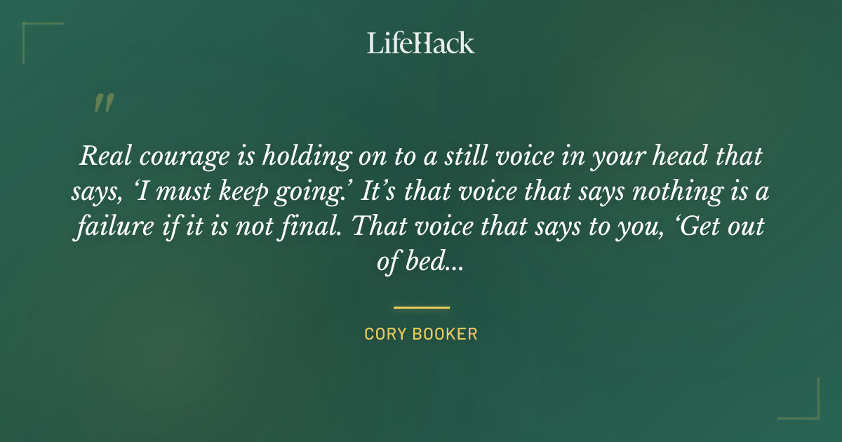 Quote by Cory Booker