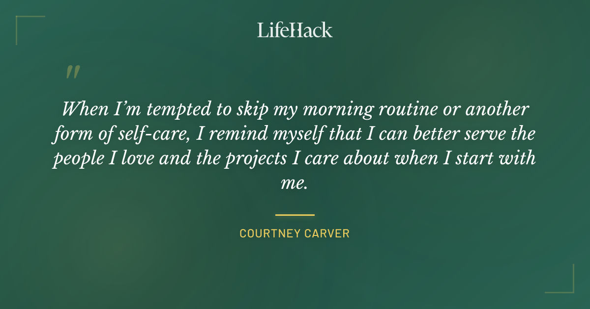 Quote by Courtney Carver