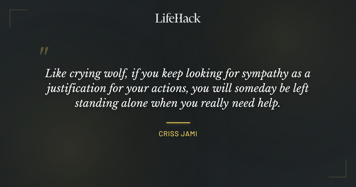 Quote by Criss Jami
