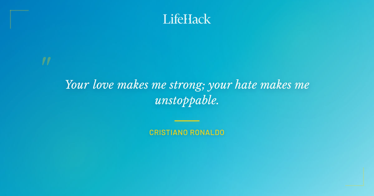 Quote by Cristiano Ronaldo
