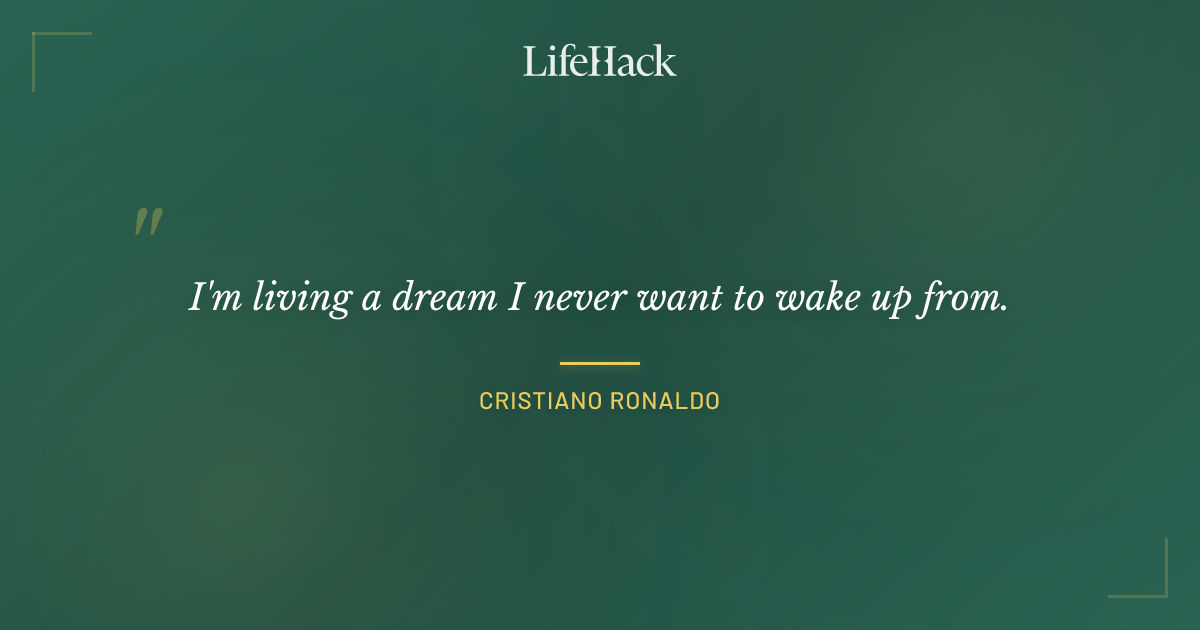 Quote by Cristiano Ronaldo