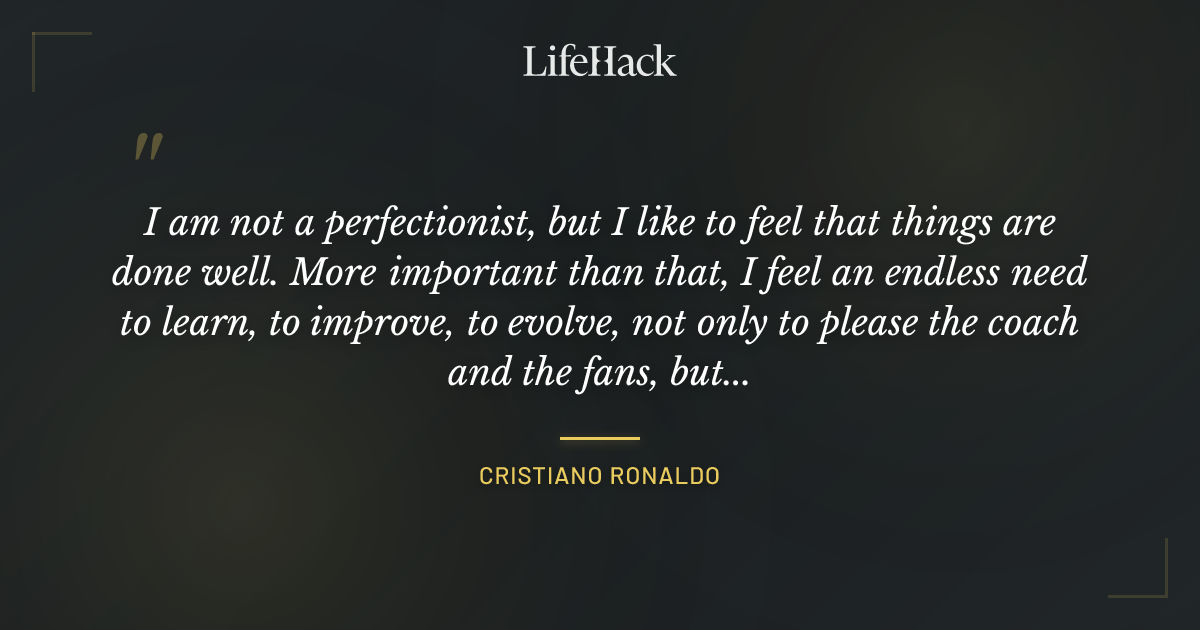 Quote by Cristiano Ronaldo