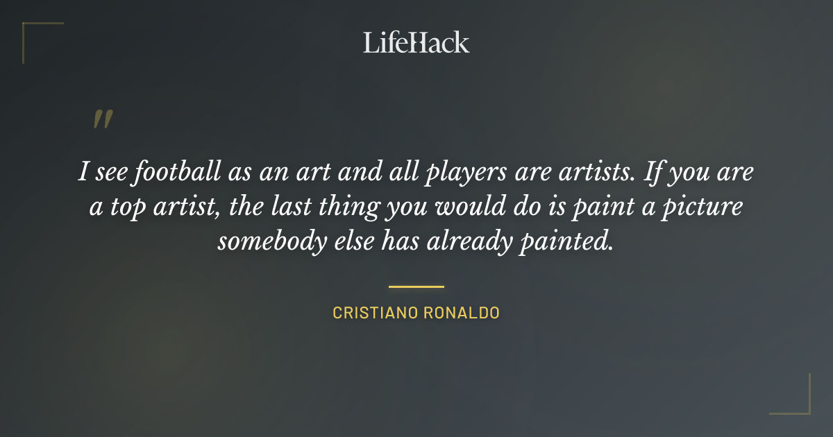 Quote by Cristiano Ronaldo