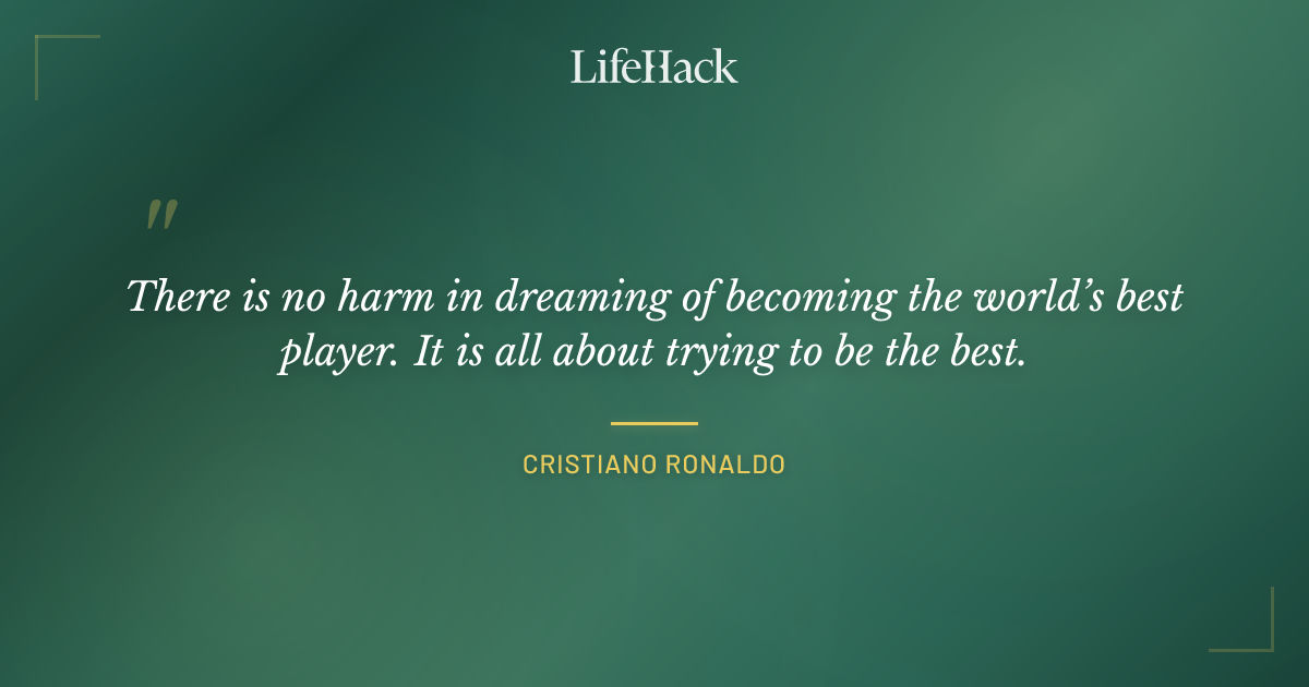 Quote by Cristiano Ronaldo