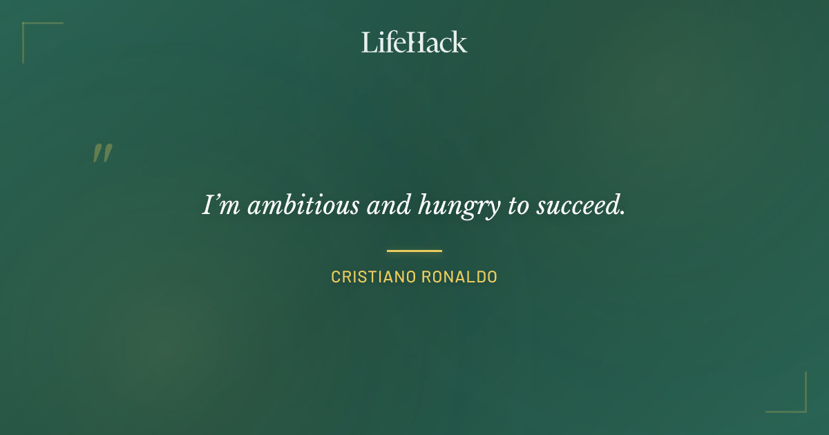 Quote by Cristiano Ronaldo