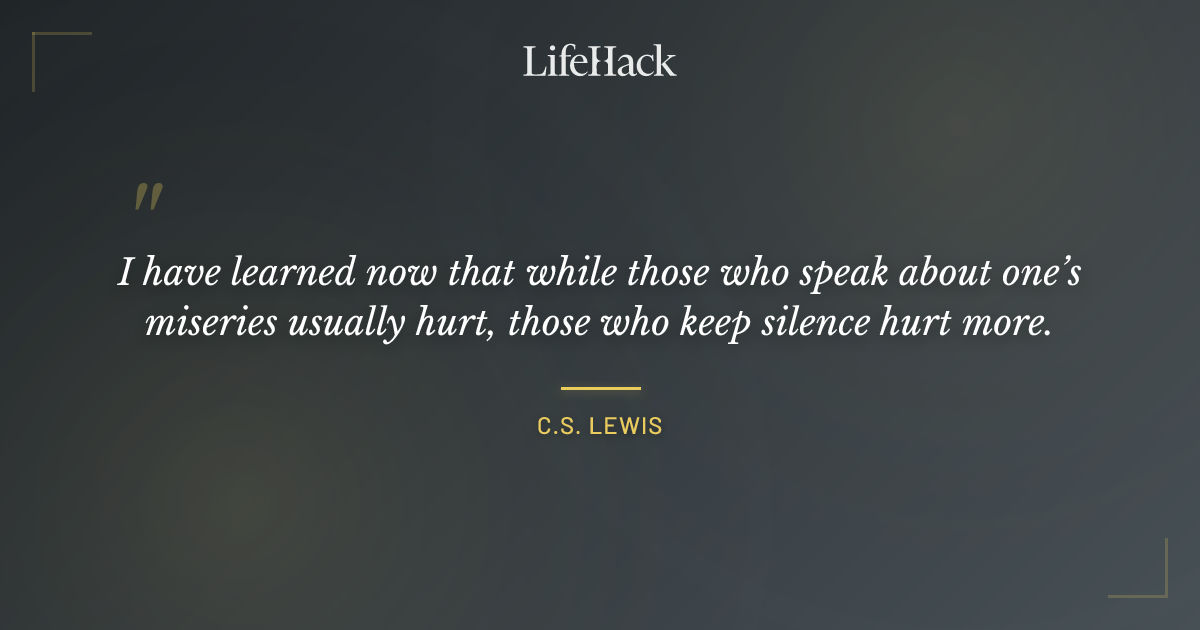 Quote by C.S. Lewis